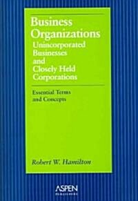 Business Organizations (Paperback)