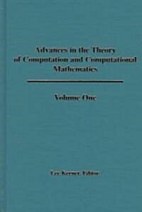 Advances in the Theory of Computation and Computational Mathematics (Hardcover)