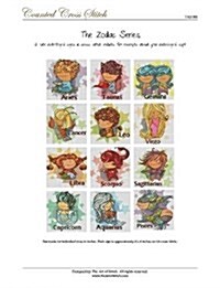 The Zodiac Series Cross Stitch Book (Paperback)