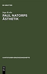 Paul Natorps 훥thetik (Hardcover, Reprint 2010)