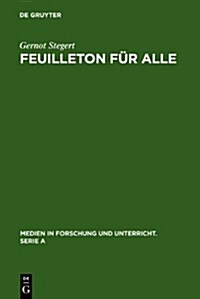 Feuilleton f? alle (Hardcover, Reprint 2010)