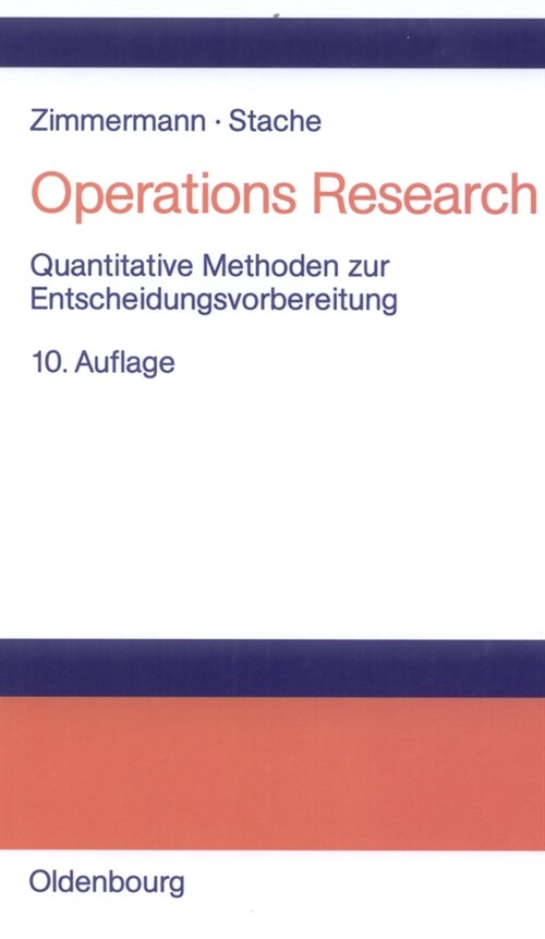 Operations Research (Hardcover, 10, Uberarbeitete A)