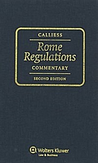Rome Regulations: Commentary (Hardcover, 2, Revised)