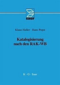 Katalogisierung Nach Den Rak-WB (Paperback, 6, Enl. and Update)
