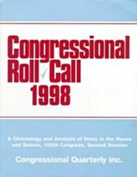 Congressional Roll Call 1998 (Paperback, 1998)