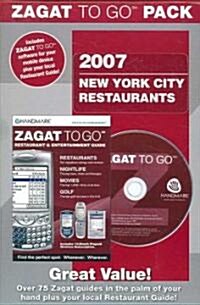 Zagat to Go 2007 Pack New York City Restaurants (CD-ROM, Paperback, FRP)