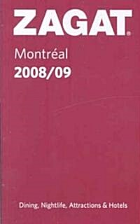 Zagat  Montreal 2008/09 (Paperback)