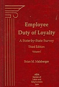 Employee Duty of Loyalty (Hardcover, 3rd)