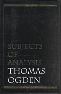 Subjects of Analysis (Hardcover)