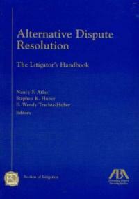 Alternative dispute resolution