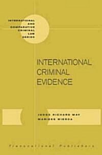 International Criminal Evidence (Hardcover)