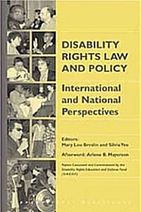 Disability Rights Law and Policy: International and National Perspectives (Hardcover)
