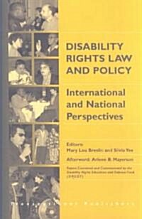 Disability Rights Law and Policy (Paperback)