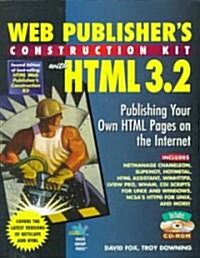 Web Publishers Construction Kit With Html 3.2 (Paperback, CD-ROM)
