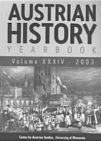 Austrian History Yearbook 2003 (Paperback)