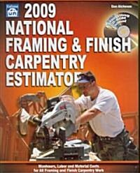 2009 National Framing & Finish Carpentry Estimator (Paperback, CD-ROM, 3rd)