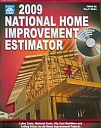 2009 National Home Improvement Estimator (Paperback, CD-ROM)