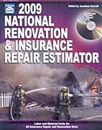 2009 National Renovation & Insurance Repair Estimator (Paperback, CD-ROM)