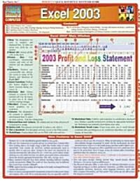 Excel 2003, Quick Reference Guide (Cards, LAM)
