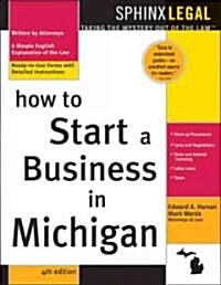 How to Start a Business in Michigan (Paperback, 4th)