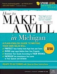 How to Make a Will in Michigan (Paperback, 4th)