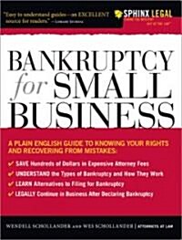 Bankruptcy for Small Business (Paperback)