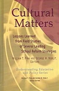 Cultural Matters (Hardcover)