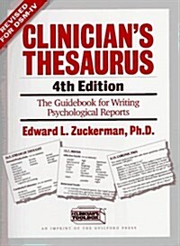 Clinicians Thesaurus, 4th Edition: The Guidebook for Writing Psychological Reports (Spiral-bound, 4th)