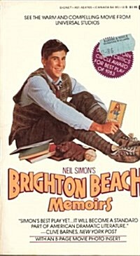 Brighton Beach Memoirs (Signet) (Mass Market Paperback, Rep&Mv Tie)