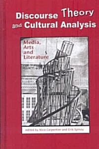 Discourse Theory and Cultural Analysis (Hardcover)