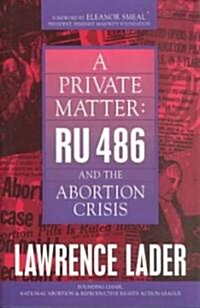 A Private Matter (Hardcover)