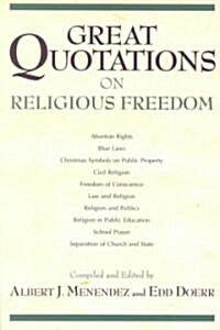 Great Quotations on Religious Freedom (Paperback)