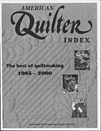 American Quilter Index (Paperback)
