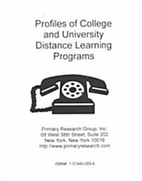 Profiles of College and University Distance Learning Programs (Paperback)