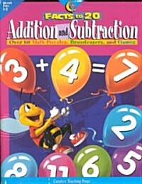 Addition & Subtraction Facts to 20 (Paperback)