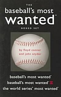 Baseballs Most Wanted (Paperback, BOX)