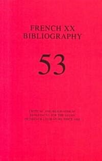 French XX Bibliography (Paperback)