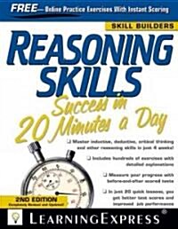 Reasoning Skills Success in 20 Minutes a Day [With Access Code] (Paperback, 3, Revised, Update)