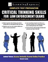 Reasoning Skills for Law Enforcement Exams [With Access Code] (Paperback)