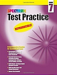 Spectrum Test Practice Grade 7 (Paperback)