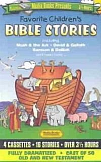 Favorite Childrens Bible Stories (Cassette, Abridged)