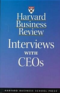 [중고] Harvard Business Review: Interviews with Ceos (Paperback)