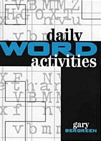 Daily Word Activities (Paperback)