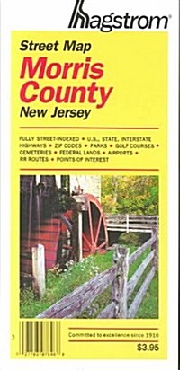 Morris County, N.J. Pocket Map (Map, Revised)