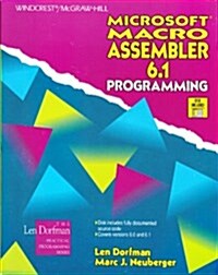 Microsoft Macro Assembler 6.1 Programming/Book and Disk (Paperback, Diskette)
