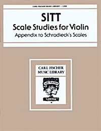 Sitt: Scale Studies for Violin (Paperback)