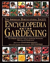 American Horticultural Society Encyclopedia of Gardening (American Horticultural Society Practical Guides) (Hardcover)