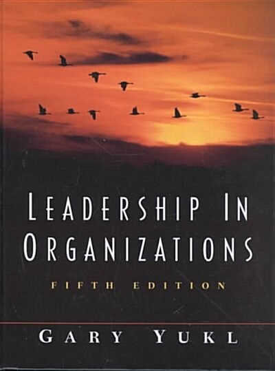 [중고] Leadership in Organizations (Hardcover, 5th)