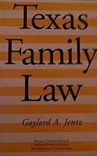 Texas Family Law (Paperback, 7th)