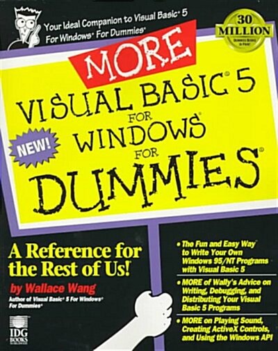 More Visual Basic 5 for Windows for Dummies (Paperback, Diskette)
